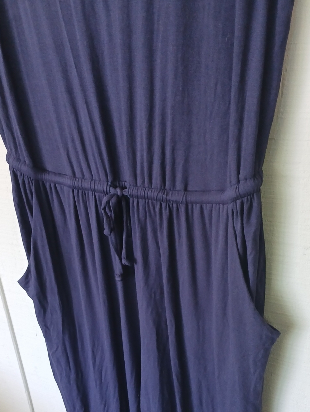 torrid Navy V‑Neck Short Sleeve Jumpsuit Size 0 - Picture 5 of 8